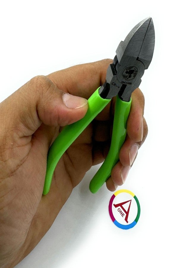 أون قاطعة Aone Smash Sprue Cutter مقاس 125 مم، كماشة جيب متعددة الاستخدامات (5 بوصات) لقطع الأسلاك والبلاستيك، وصناعة المجوهرات وإصلاحها، وصناعة الساعات، والتطريز بالخرز، وصناعة النماذج، والأعمال اليدوية. - Image 4